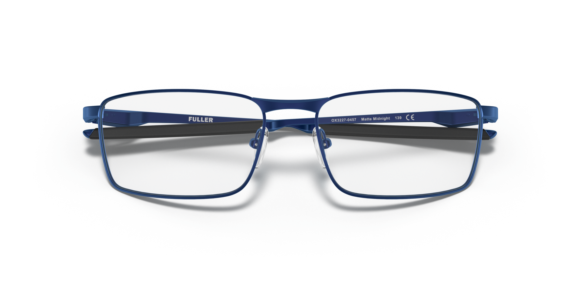 Fuller™ Matte Midnight MetalEyeglass Frames for Glasses Direct, Closed View