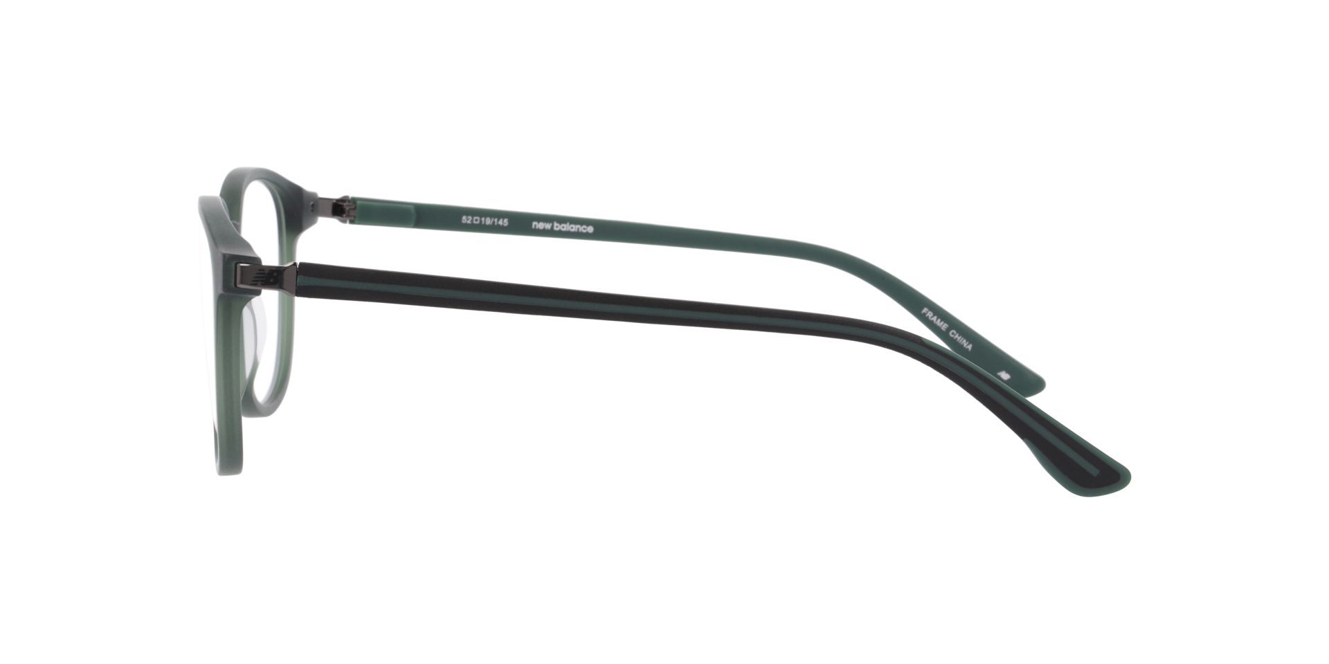 Nb4189 Green Matte AcetateEyeglass Frames for Glasses Direct, Side View