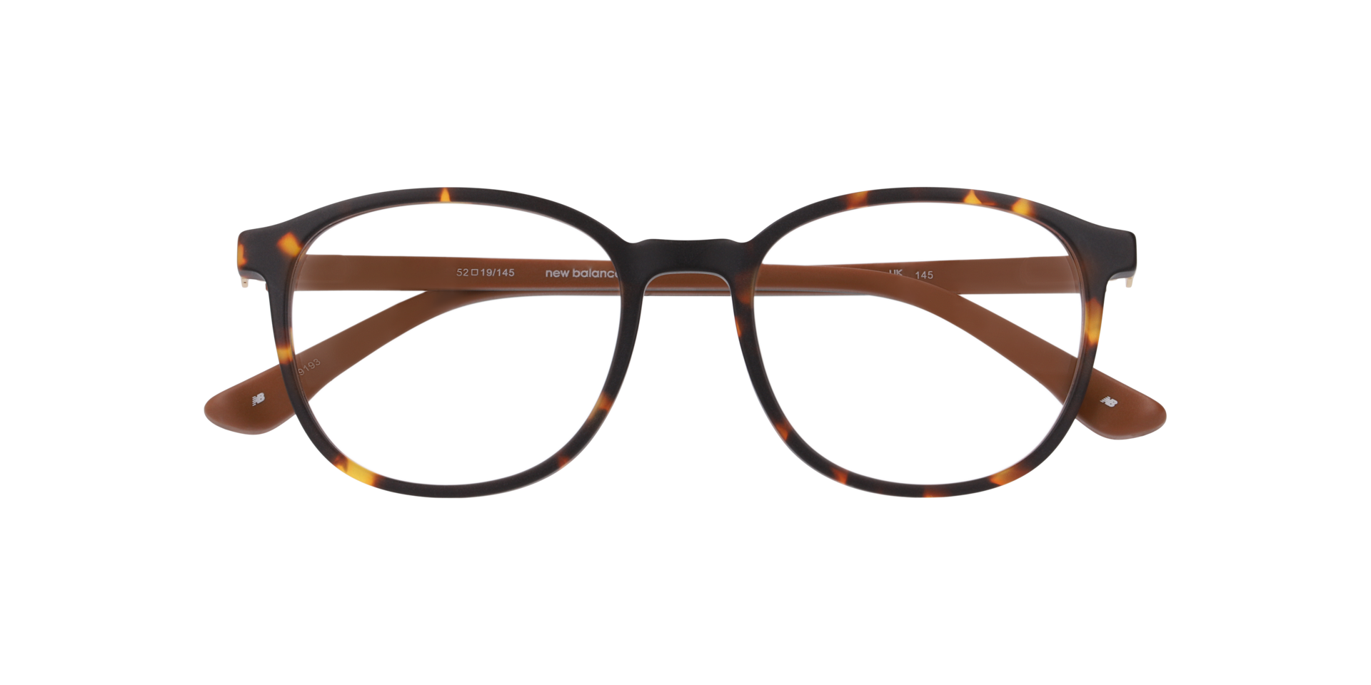 Nb4189 Tortoise Matte AcetateEyeglass Frames for Glasses Direct, Closed View