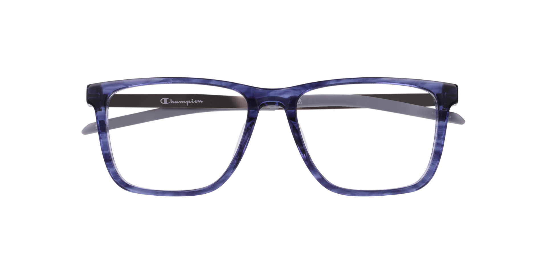 Curove Blue AcetateEyeglass Frames for Glasses Direct, Closed View