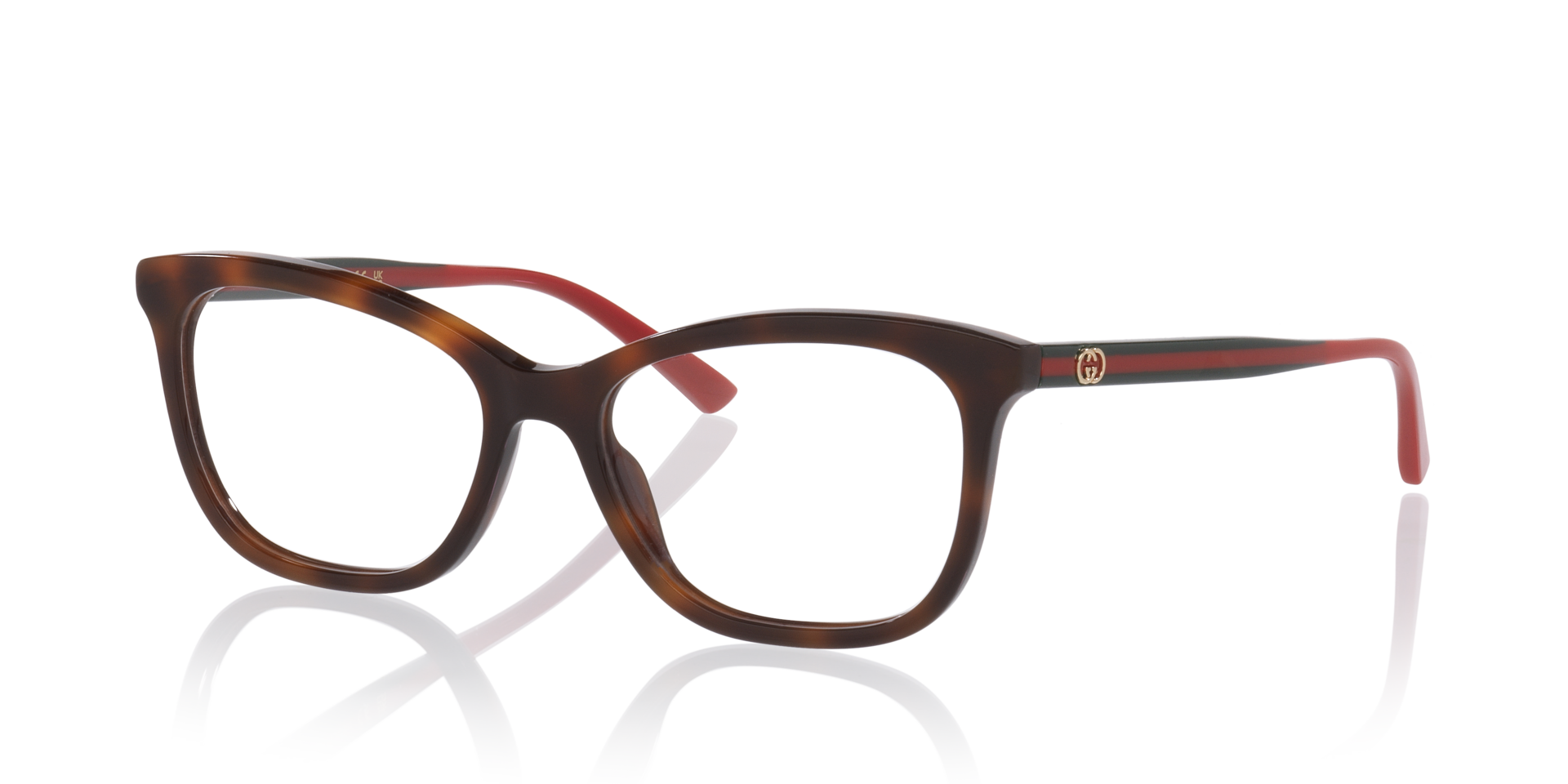 GG2117O Tortoise AcetateEyeglass Frames for Glasses Direct, Angle View