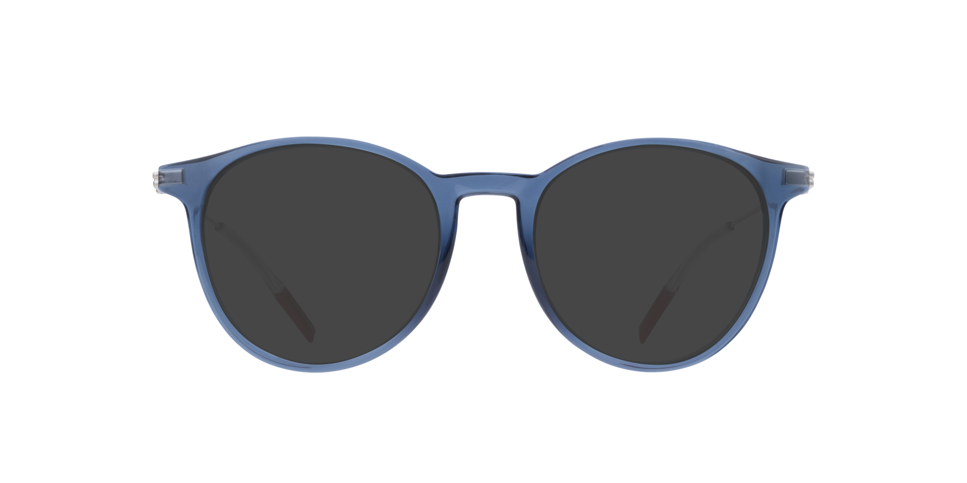 TJ 0078 Blue Silver PlasticEyeglass Frames for Glasses Direct, with Tinted Lenses