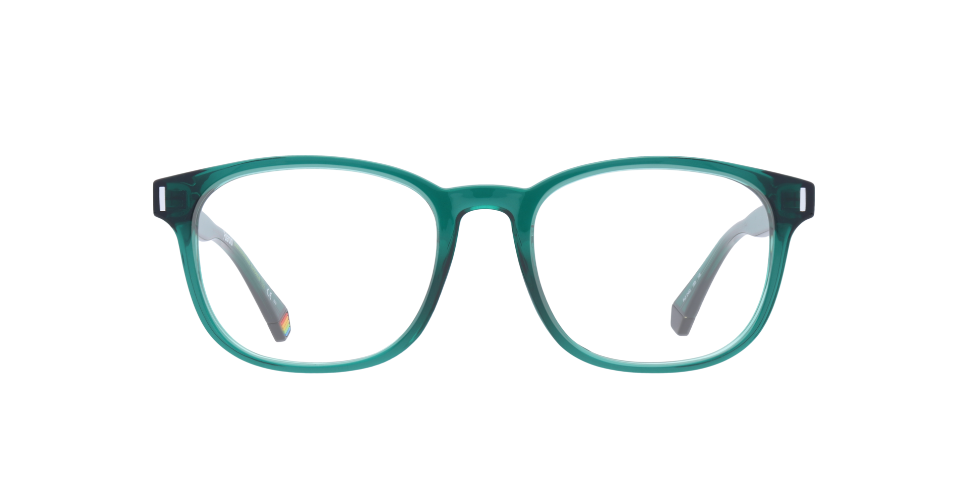 PLD D453 Green PlasticEyeglass Frames for Glasses Direct, Front View