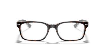 Havana On Transparent RB5286 -  Acetate Glasses