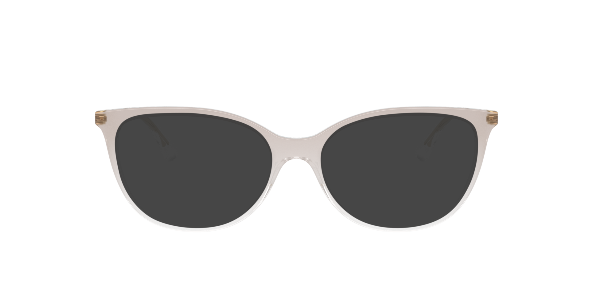 VO5673 Transparent Gradient Brown PlasticEyeglass Frames for Glasses Direct, with Tinted Lenses