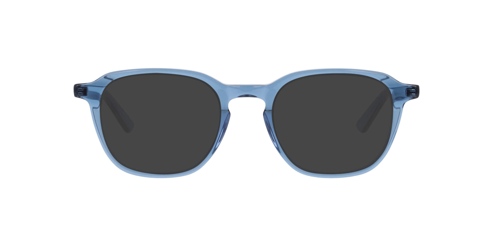 Nile Transparent Blue AcetateEyeglass Frames for Glasses Direct, with Tinted Lenses