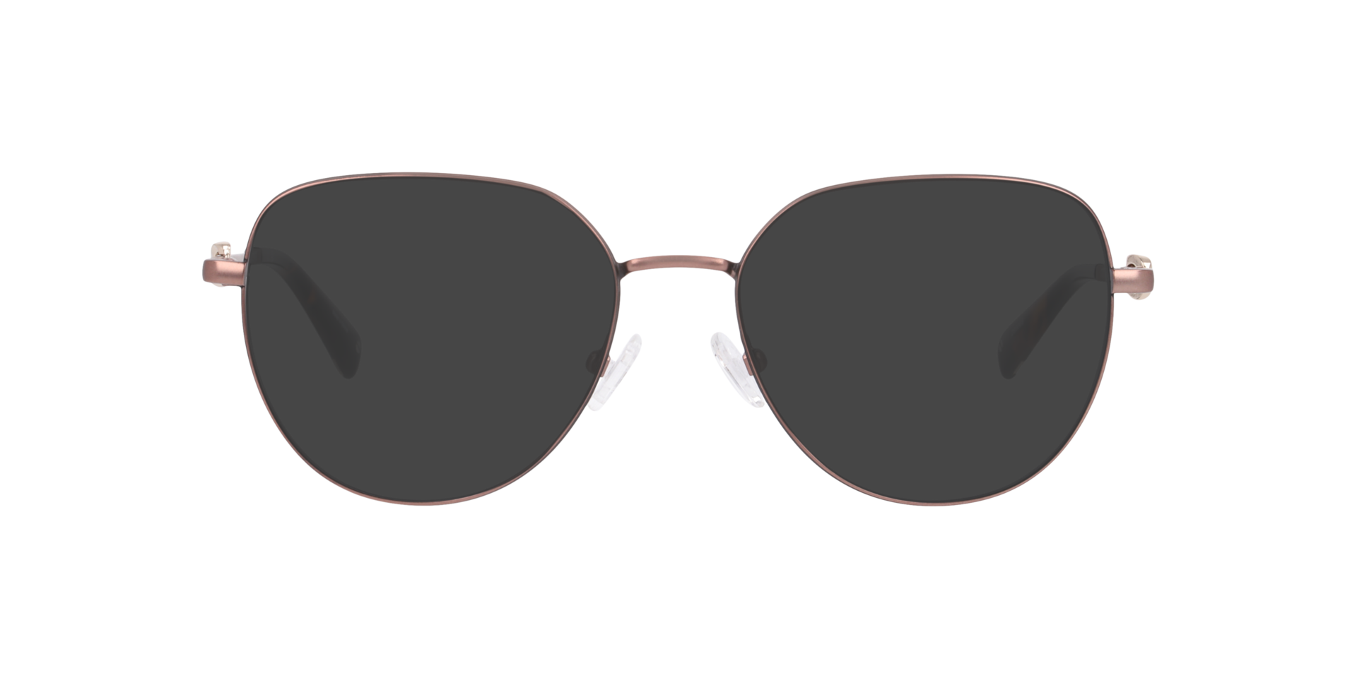Cuemi Black MetalEyeglass Frames for Glasses Direct, with Tinted Lenses