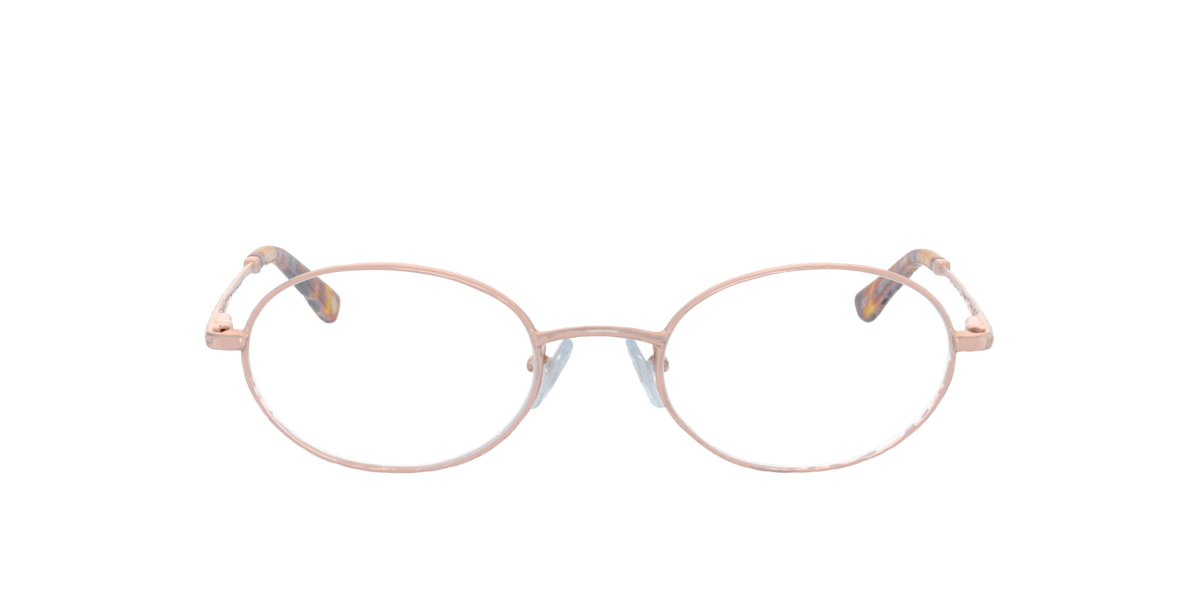 Pink Gold oval Metal eyeglasses Online - Full Rim - Millbank