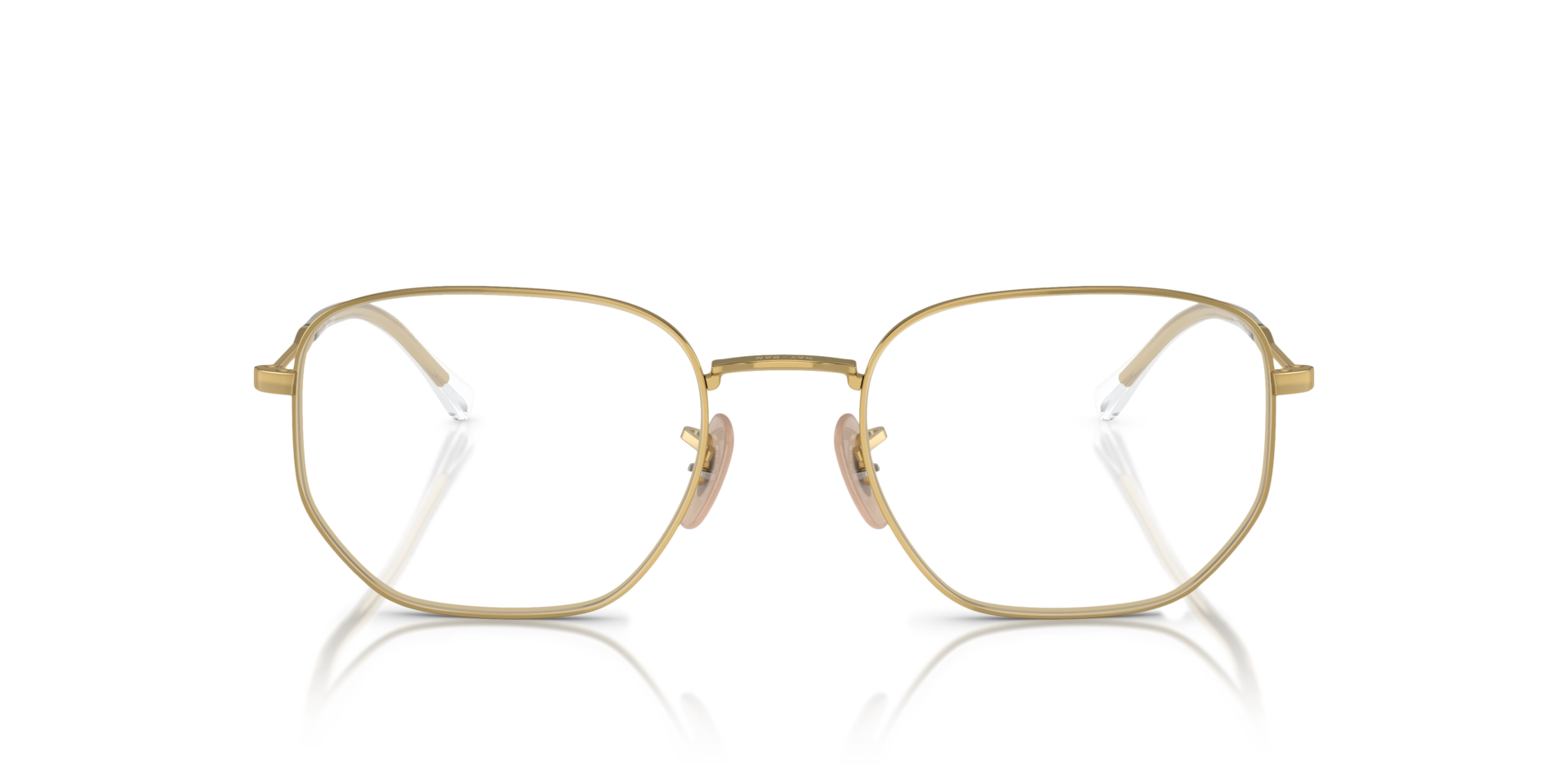RB6496 Arista Gold MetalEyeglass Frames for Glasses Direct, Front View