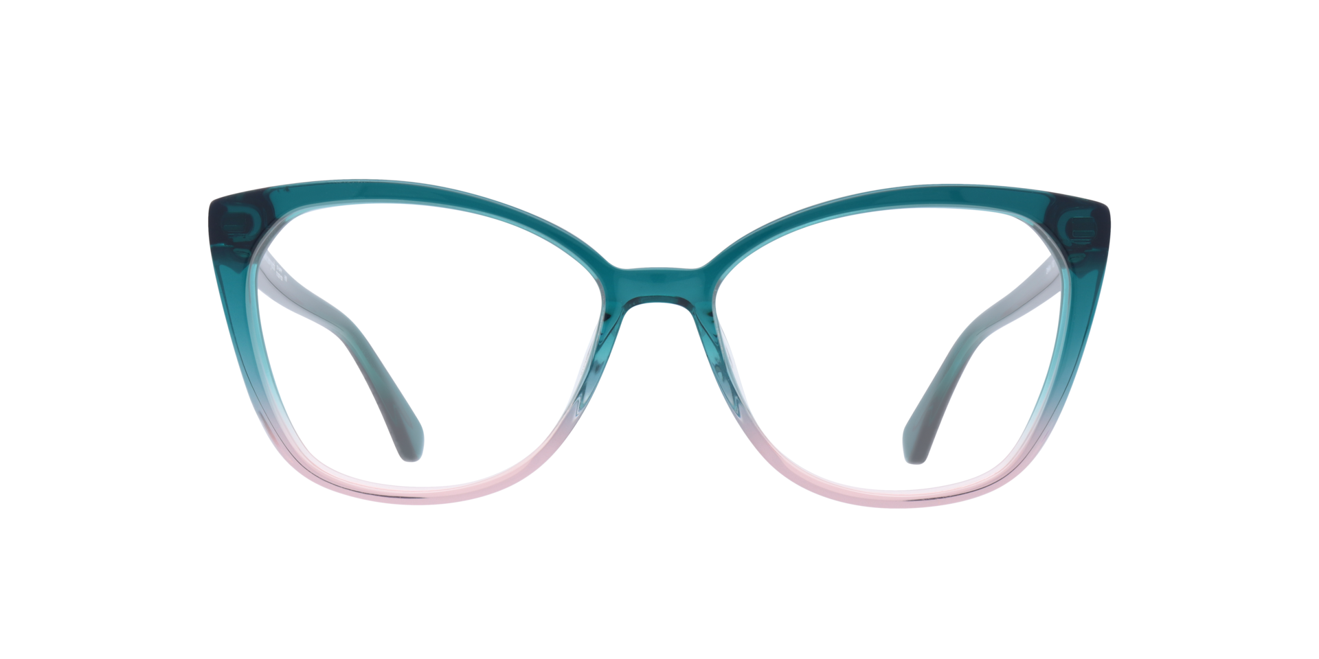 Zahra Green AcetateEyeglass Frames for Glasses Direct, Front View