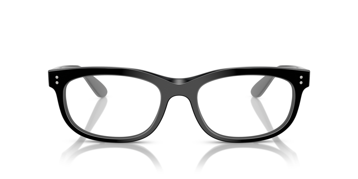 Ray-Ban Unisex Black Pillow Acetate Eyeglasses Online - Full Rim - Rb5489