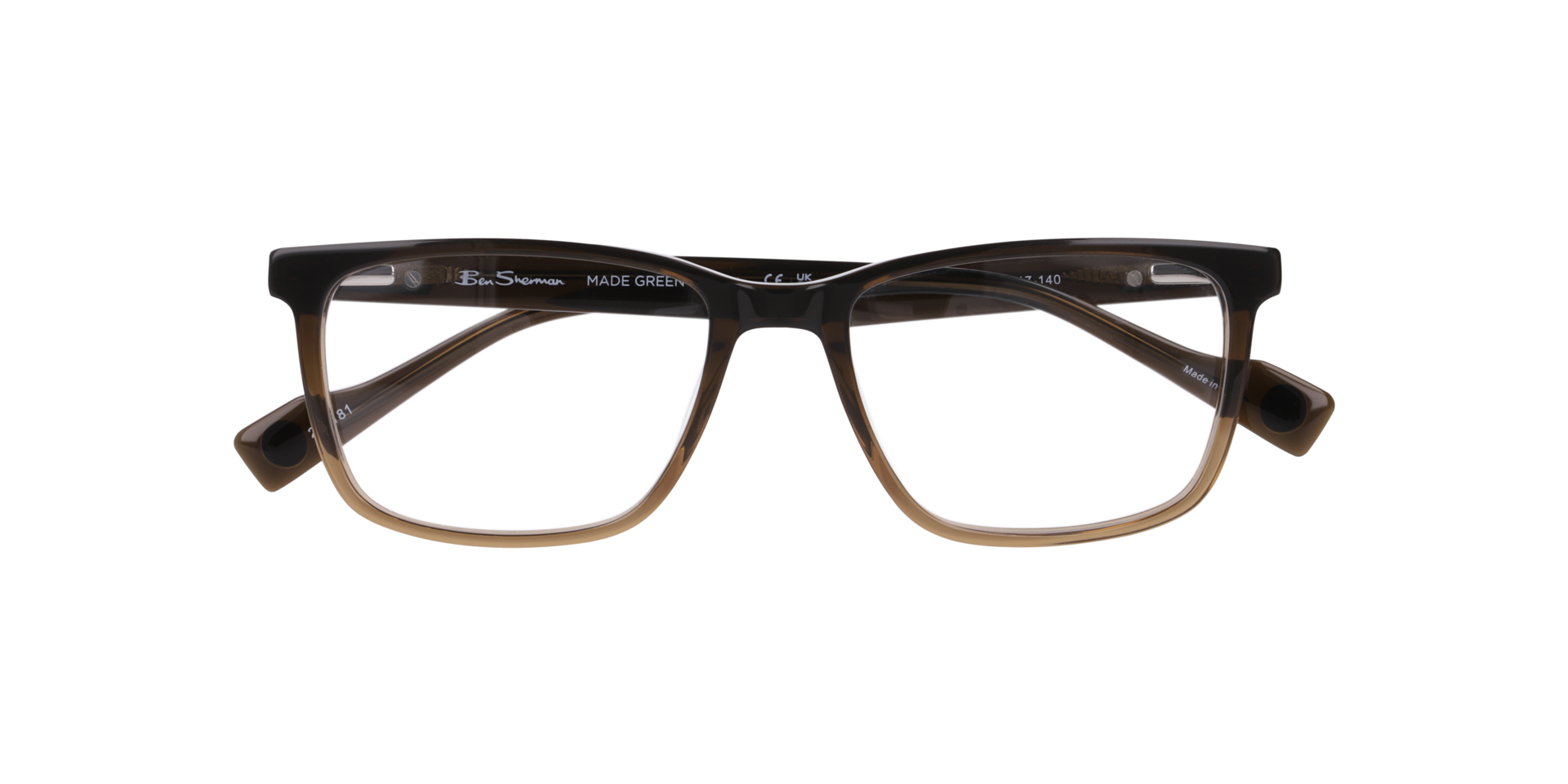 Bsbeech Brown AcetateEyeglass Frames for Glasses Direct, Closed View