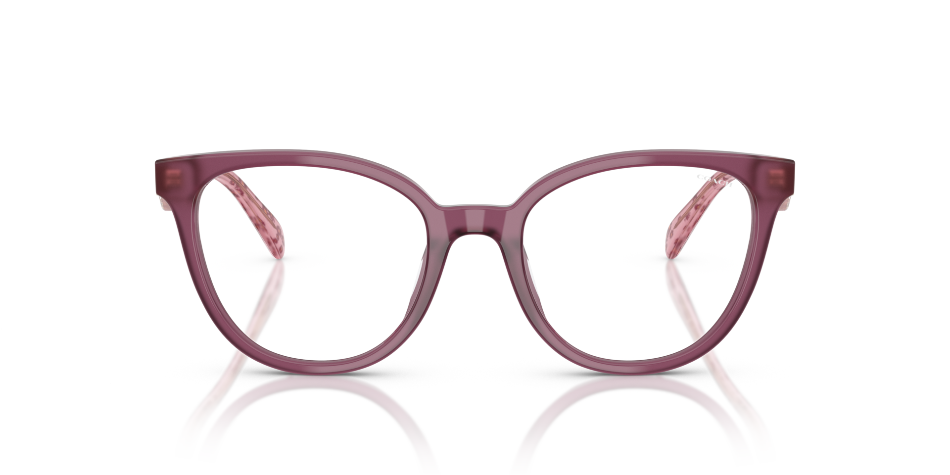 HC6259U Milky Purple AcetateEyeglass Frames for Glasses Direct, Front View