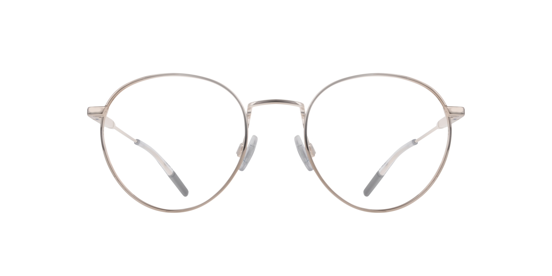 TJ 0089 Gold MetalEyeglass Frames for Glasses Direct, Front View
