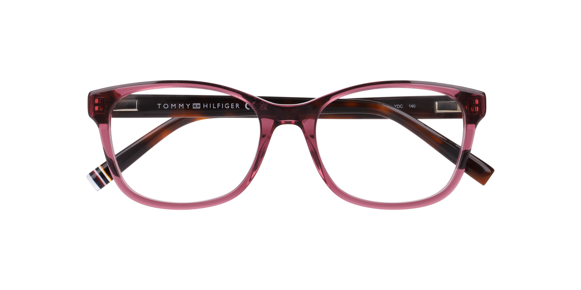 TH 2229 Tortoise Pink AcetateEyeglass Frames for Glasses Direct, Closed View