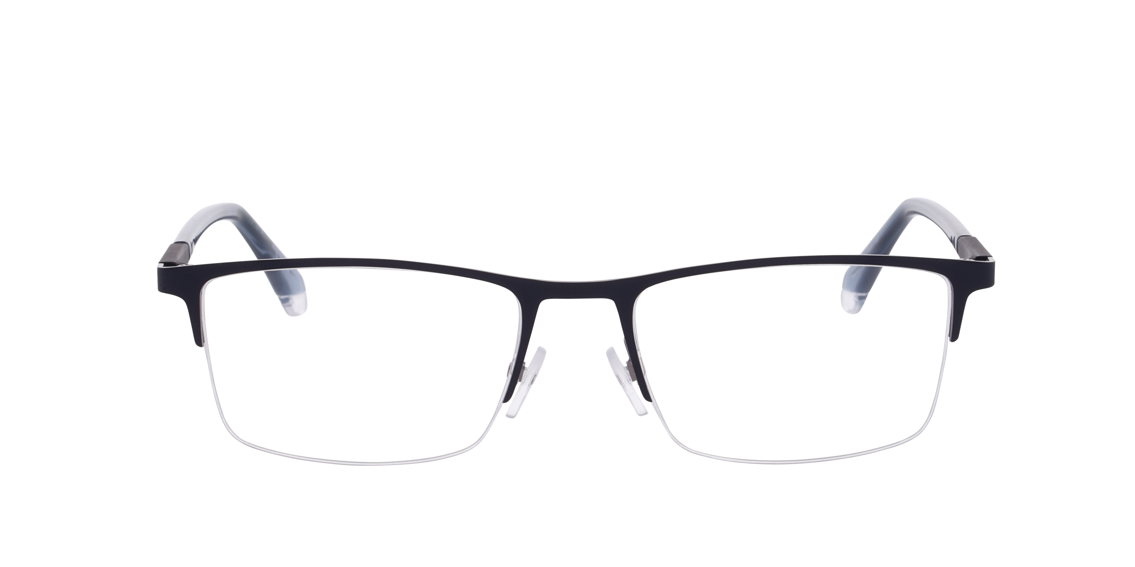 PLD D599 Blue MetalEyeglass Frames for Glasses Direct, Front View