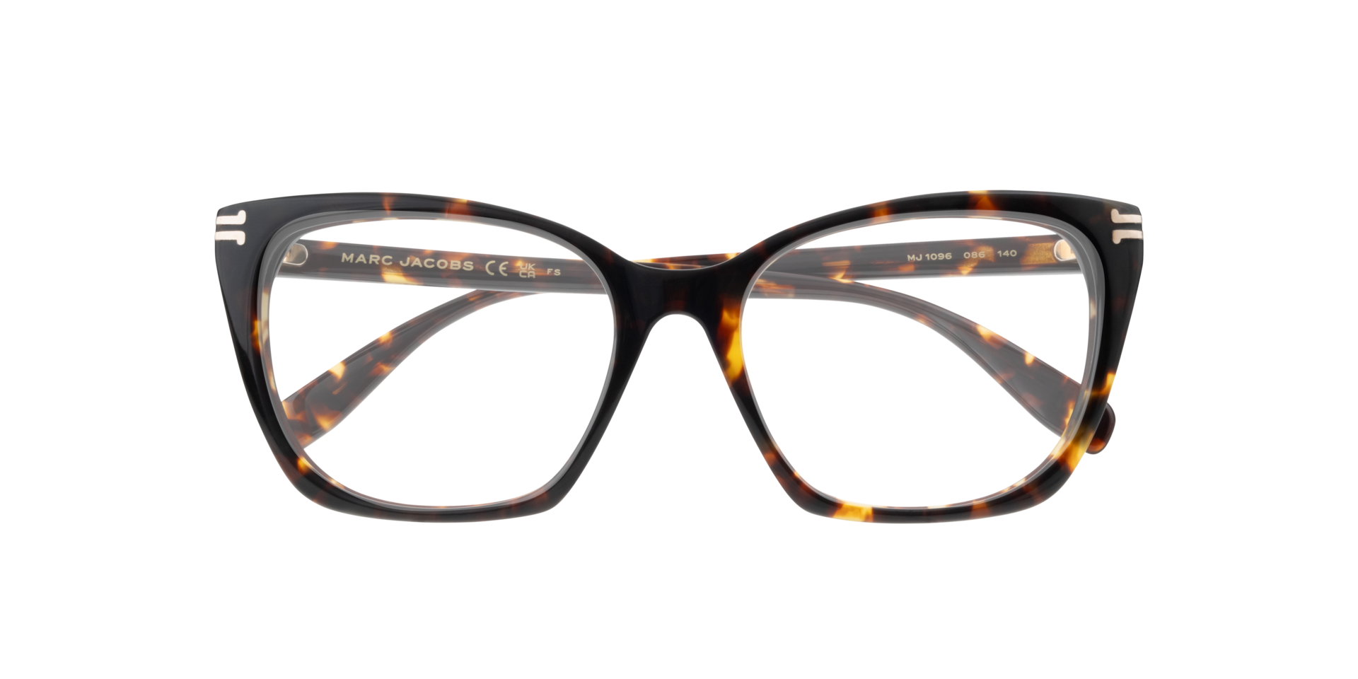 MJ 1096 Tortoise AcetateEyeglass Frames for Glasses Direct, Closed View