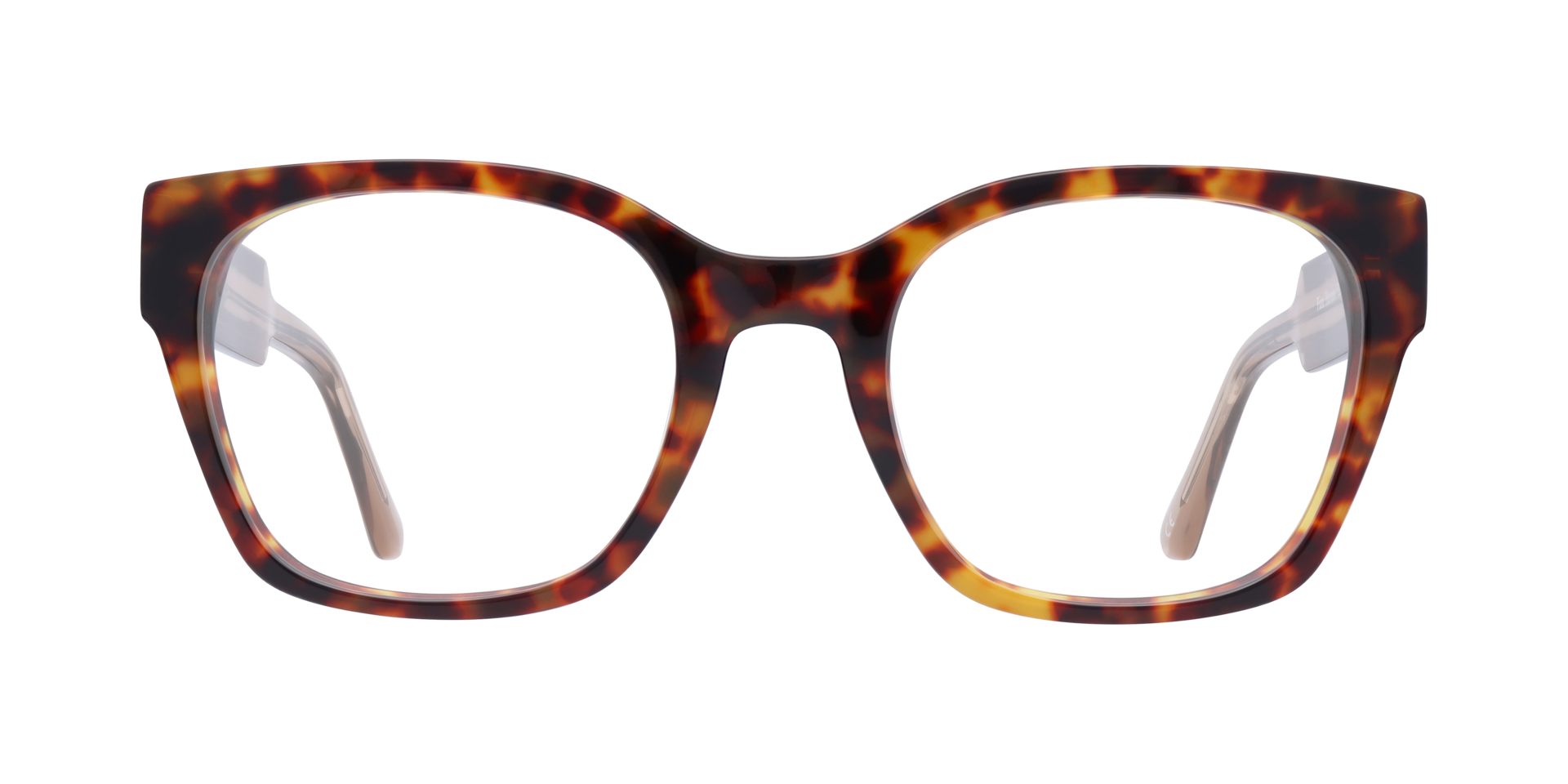 Finn Havana AcetateEyeglass Frames for Glasses Direct, Front View