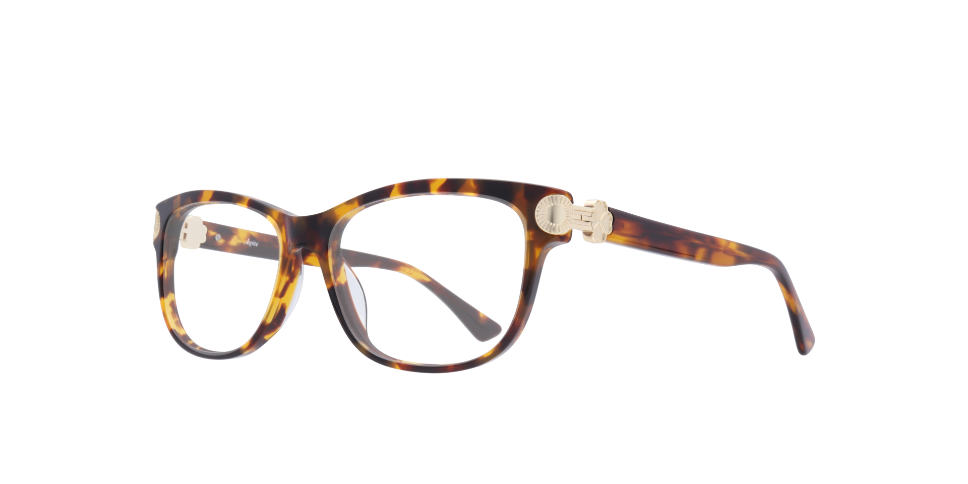 Evelyn Havana AcetateEyeglass Frames for Glasses Direct, Angle View