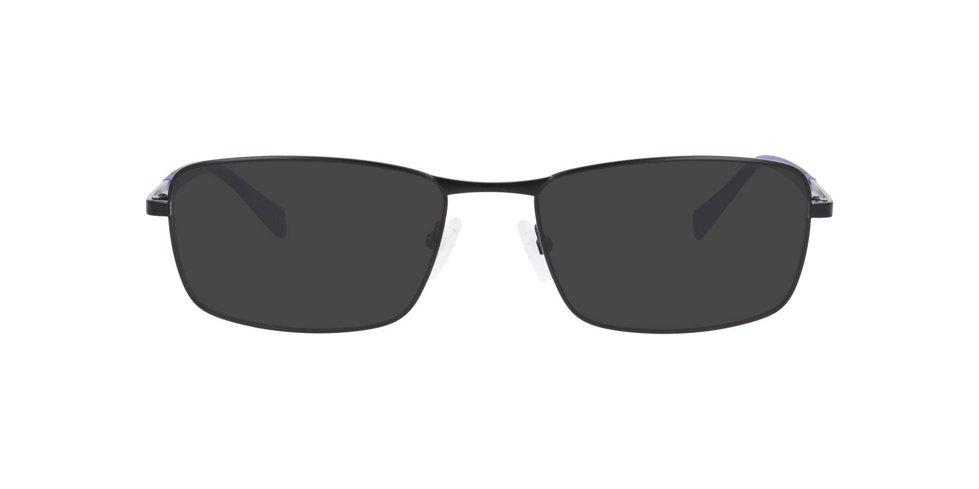 Cu4011 Black MetalEyeglass Frames for Glasses Direct, with Tinted Lenses