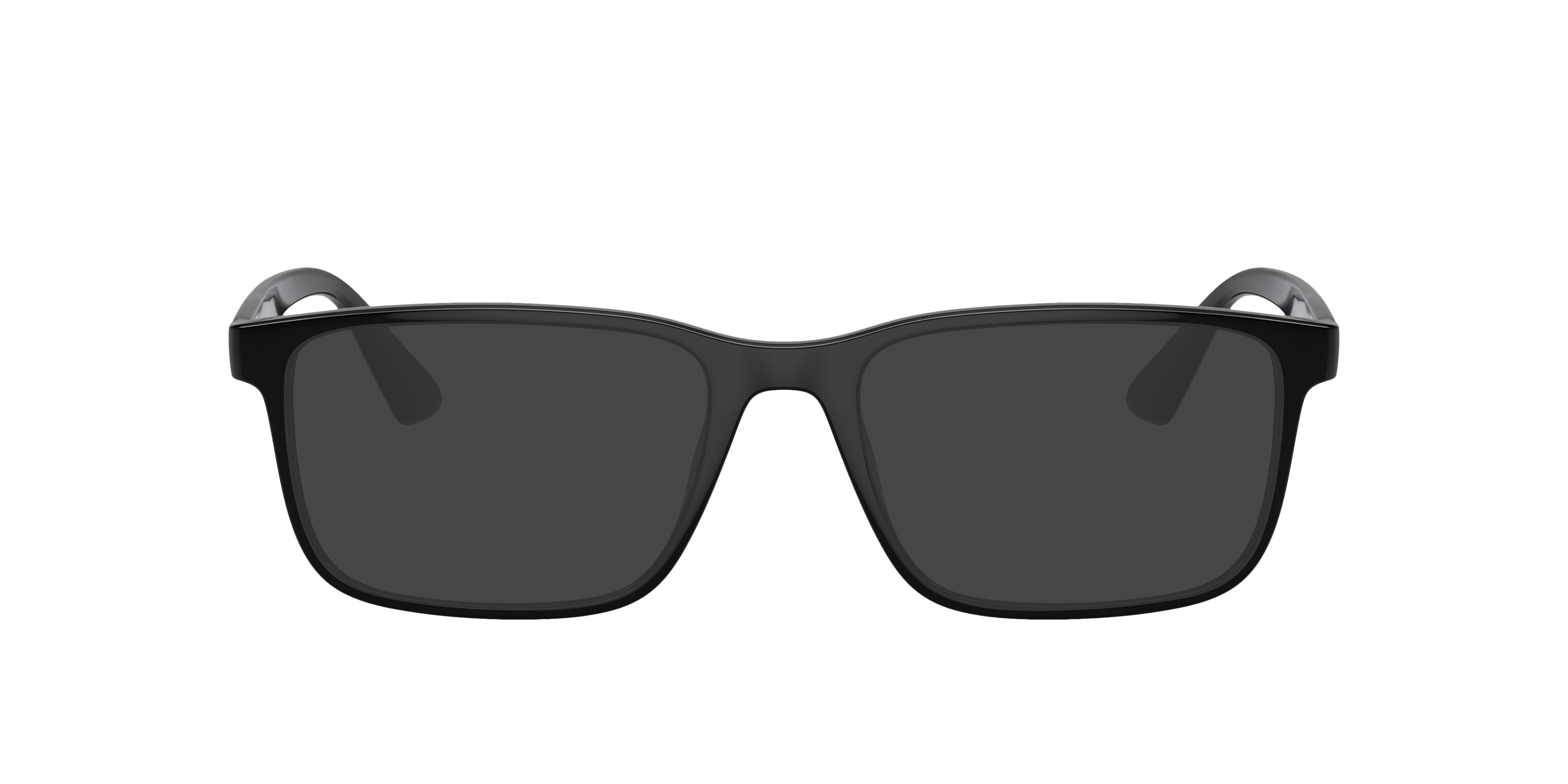 RB7241D Black PlasticSunglass Frames for Glasses Direct, with Tinted Lenses