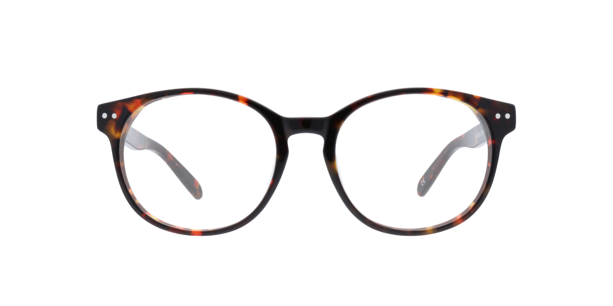 Scout Unisex Dark Tortoise Round Acetate Eyeglasses Online - Full Rim - East