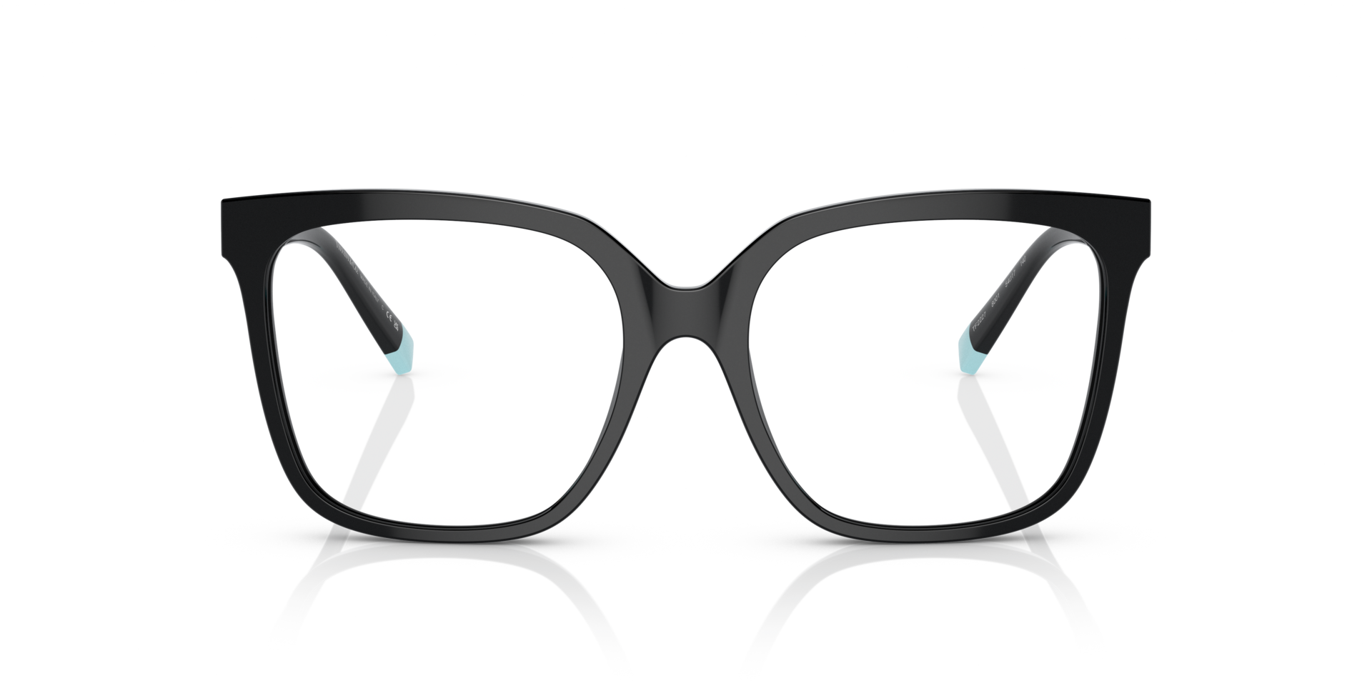 TF2227 Black AcetateEyeglass Frames for Glasses Direct, Front View