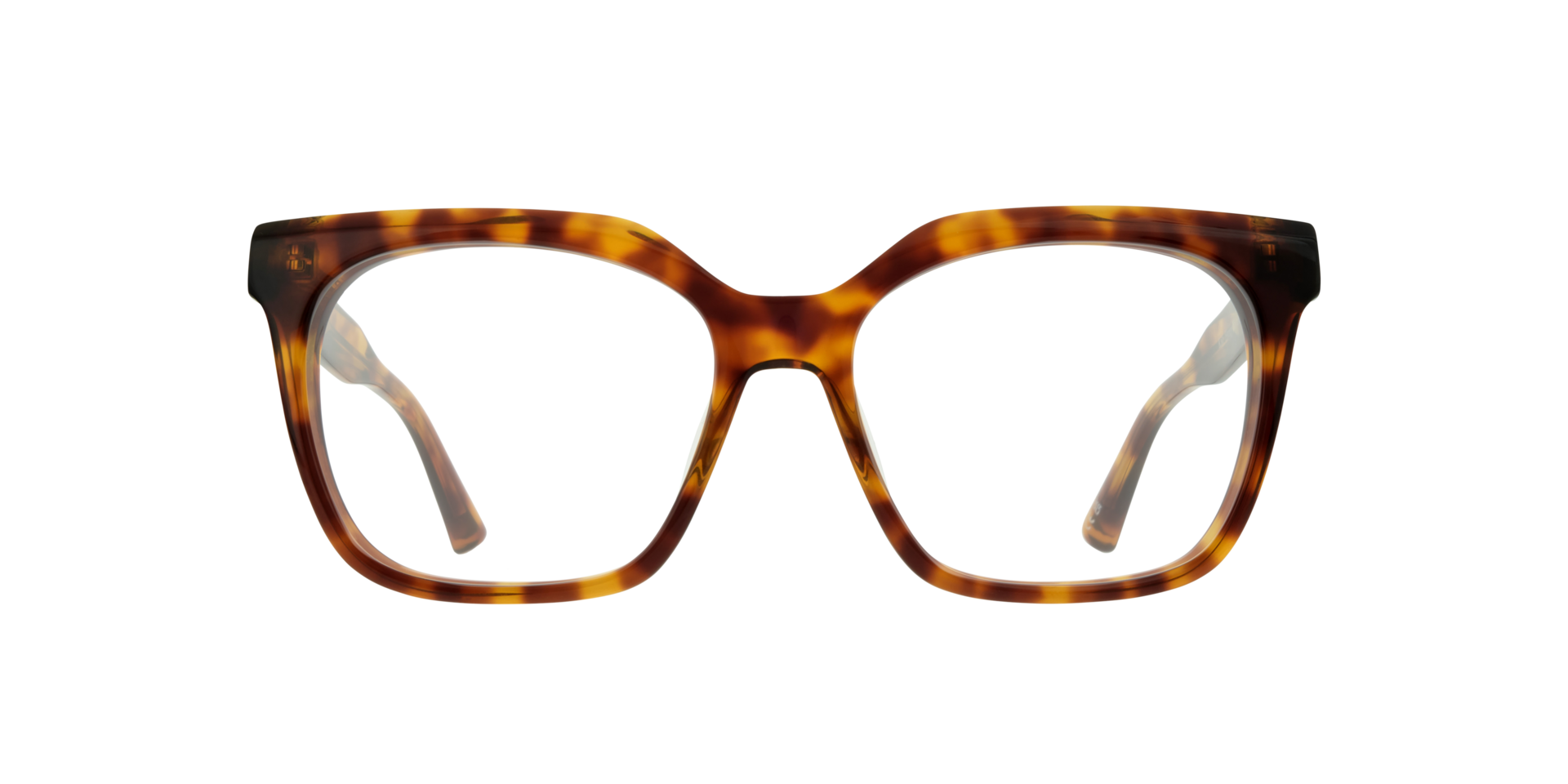 Kiki Honey Havana AcetateEyeglass Frames for Glasses Direct, Front View