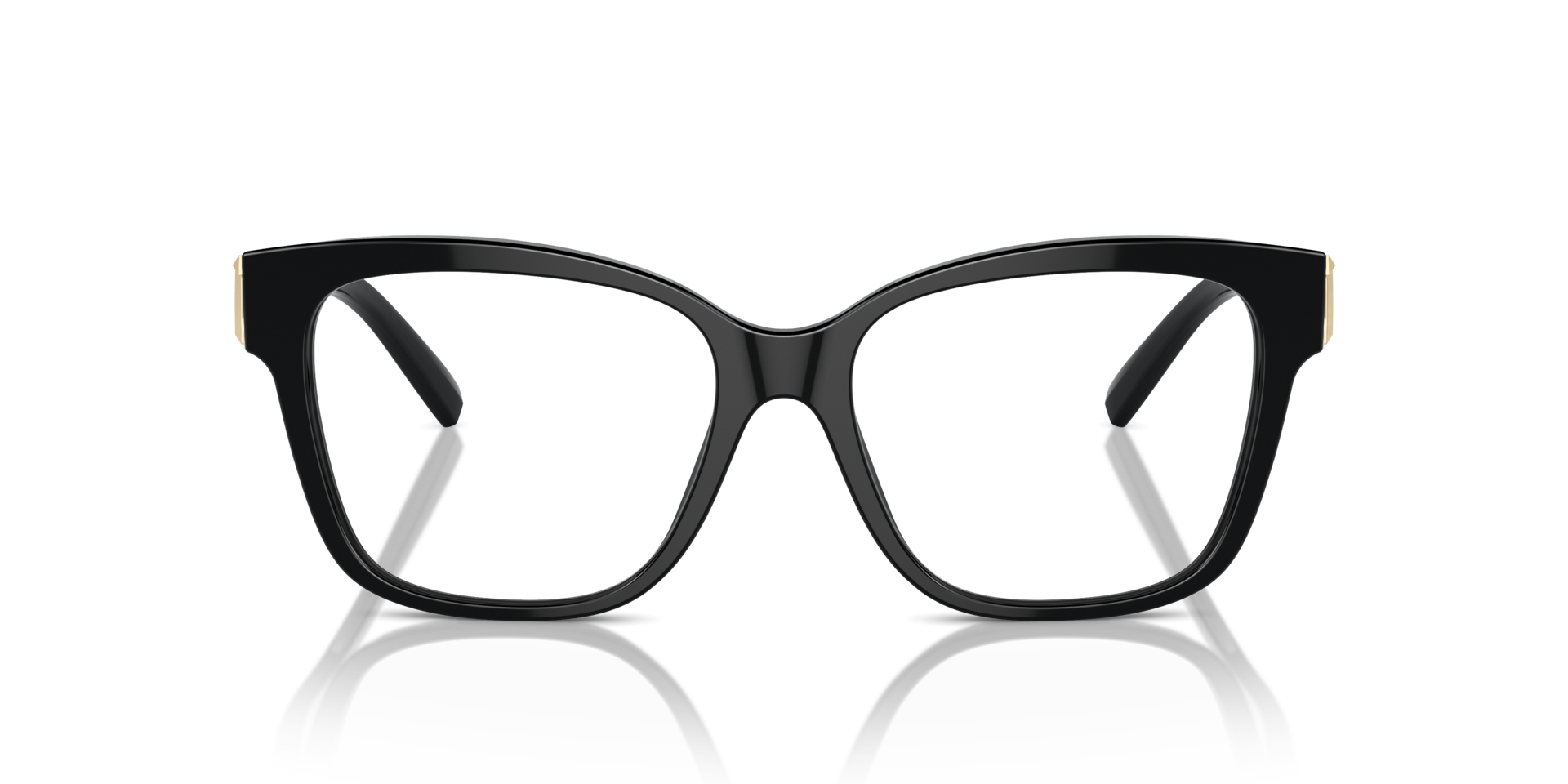 TF2246 Black AcetateEyeglass Frames for Glasses Direct, Front View