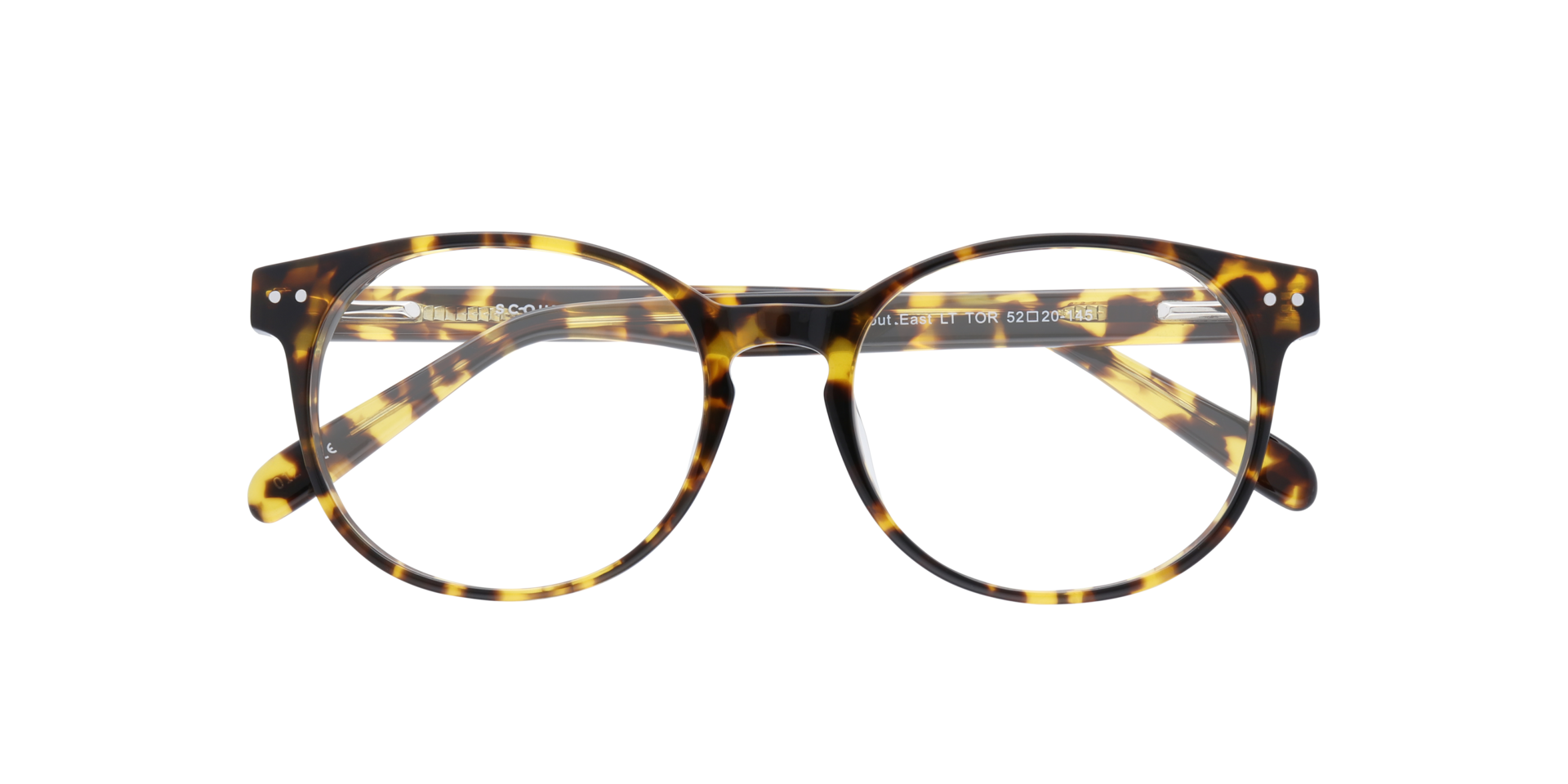 East Light Tortoise AcetateEyeglass Frames for Glasses Direct, Closed View