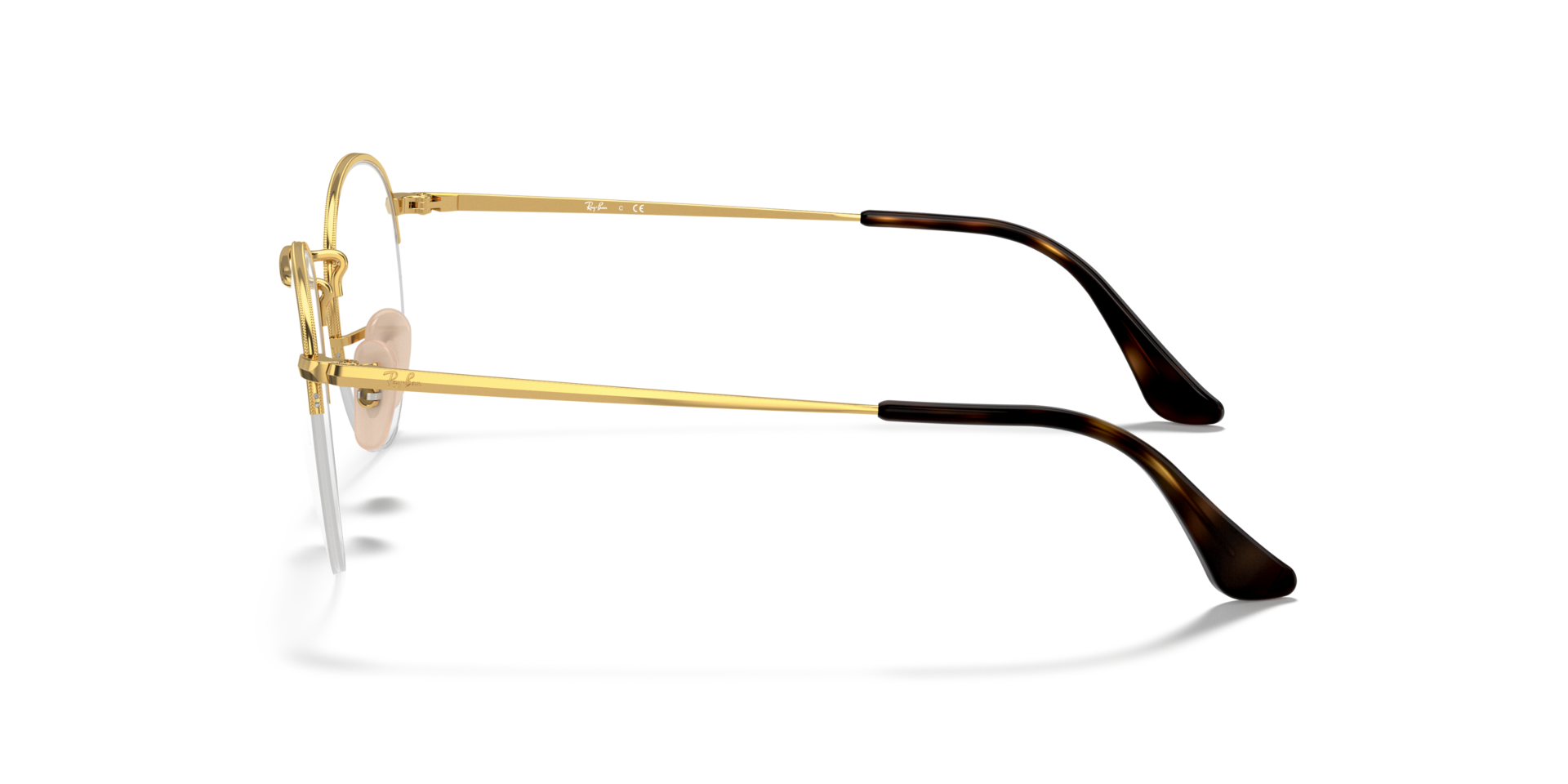 RB3947V Arista Gold MetalEyeglass Frames for Glasses Direct, Side View