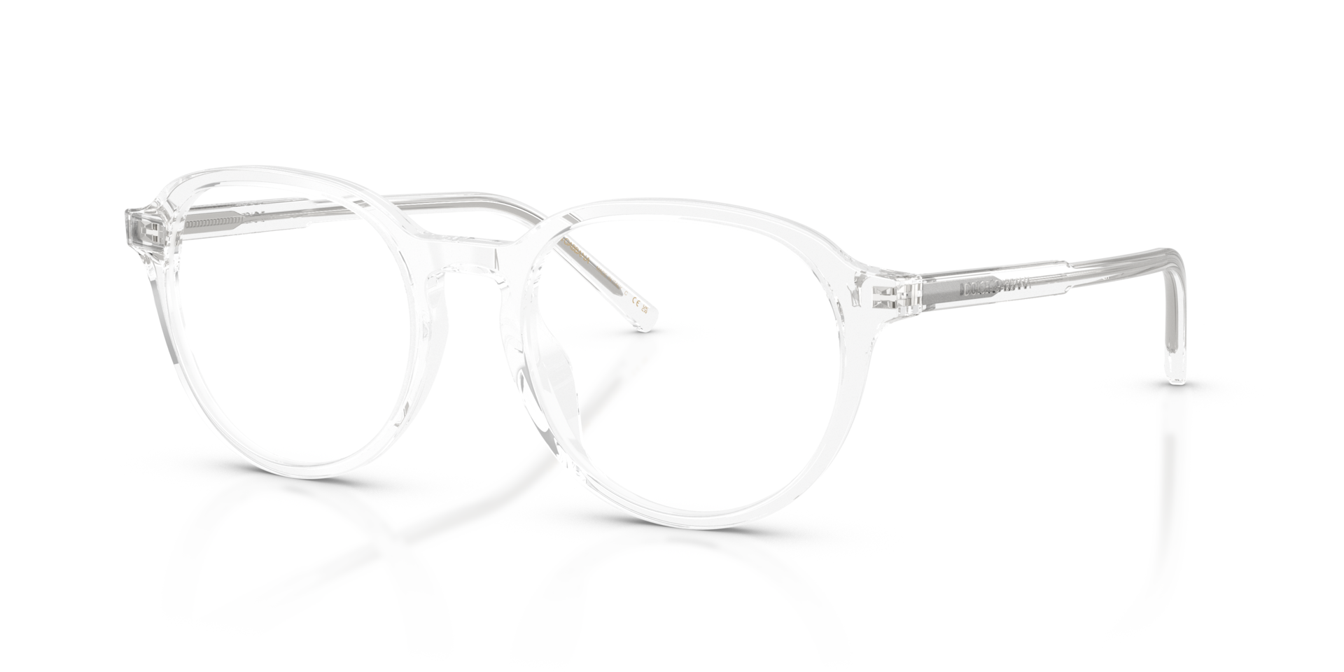 DG3444 Crystal AcetateEyeglass Frames for Glasses Direct, Angle View