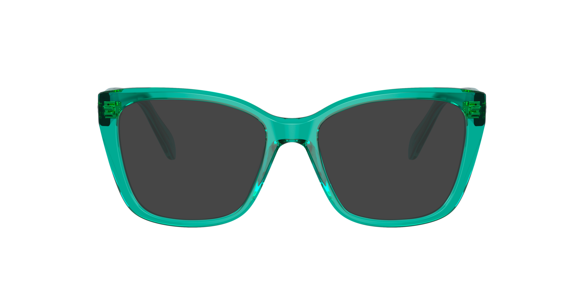 SK2008 Crystal Green AcetateEyeglass Frames for Glasses Direct, with Tinted Lenses