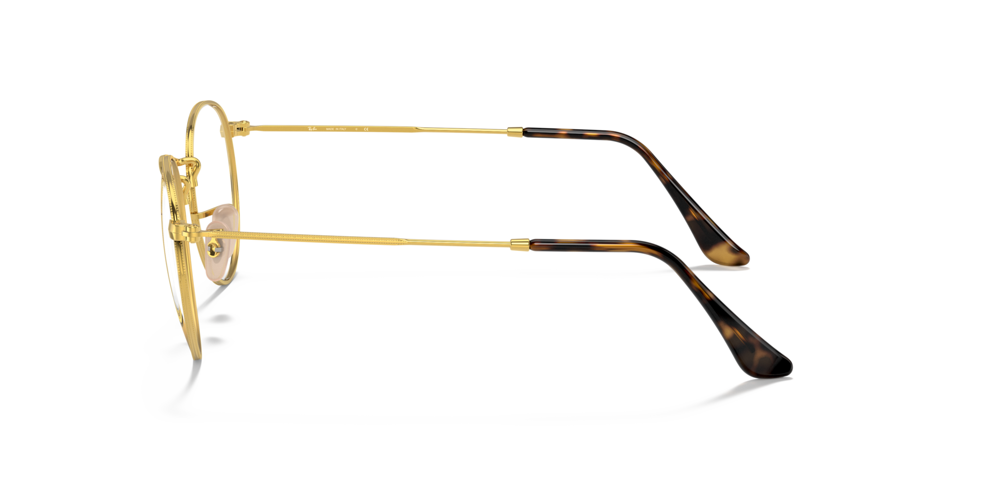 RB3447V Arista Gold MetalEyeglass Frames for Glasses Direct, Side View
