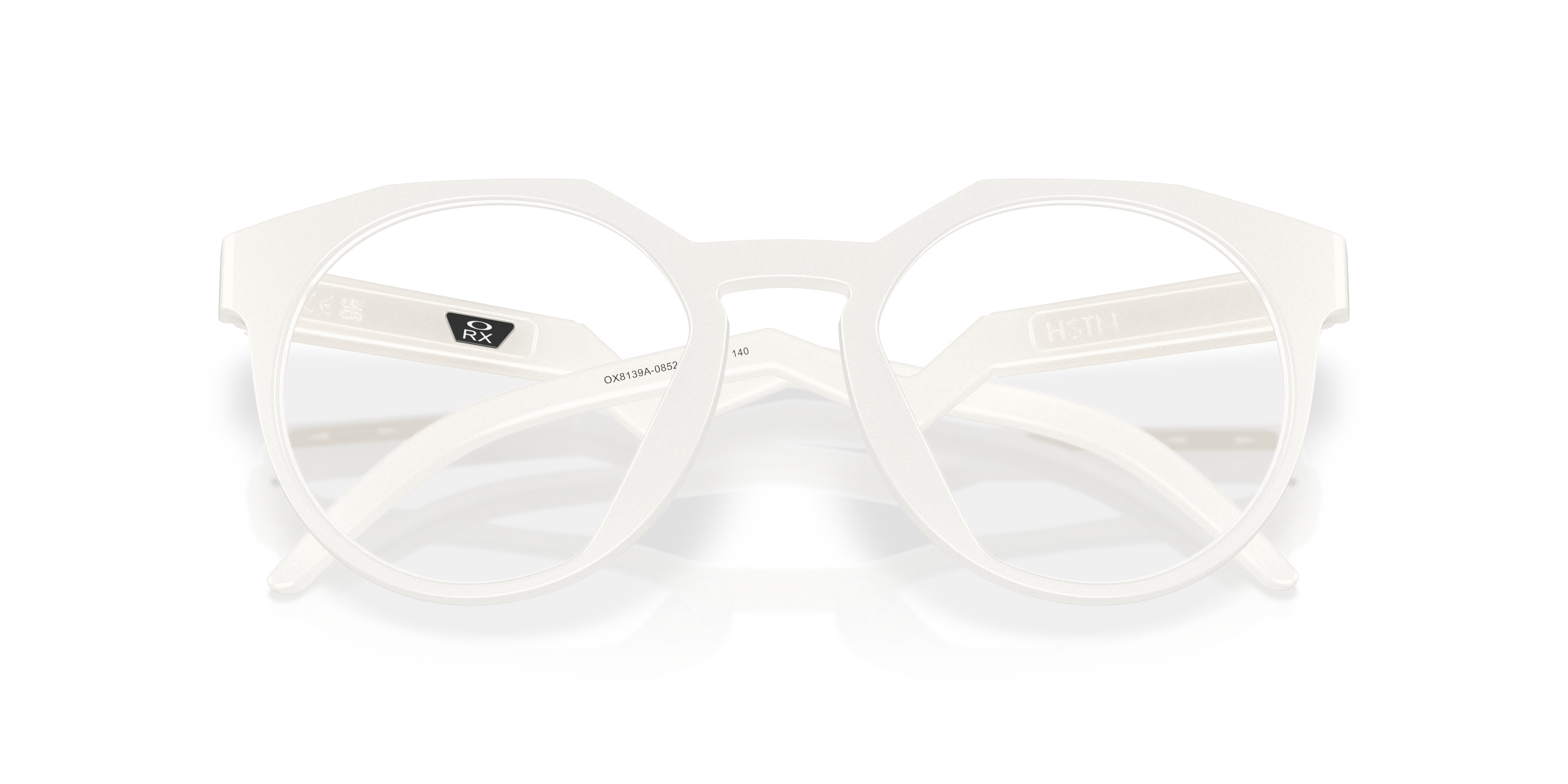 HSTN (Low Bridge Fit) Seek Collection Matte Vapor PlasticEyeglass Frames for Glasses Direct, Closed View