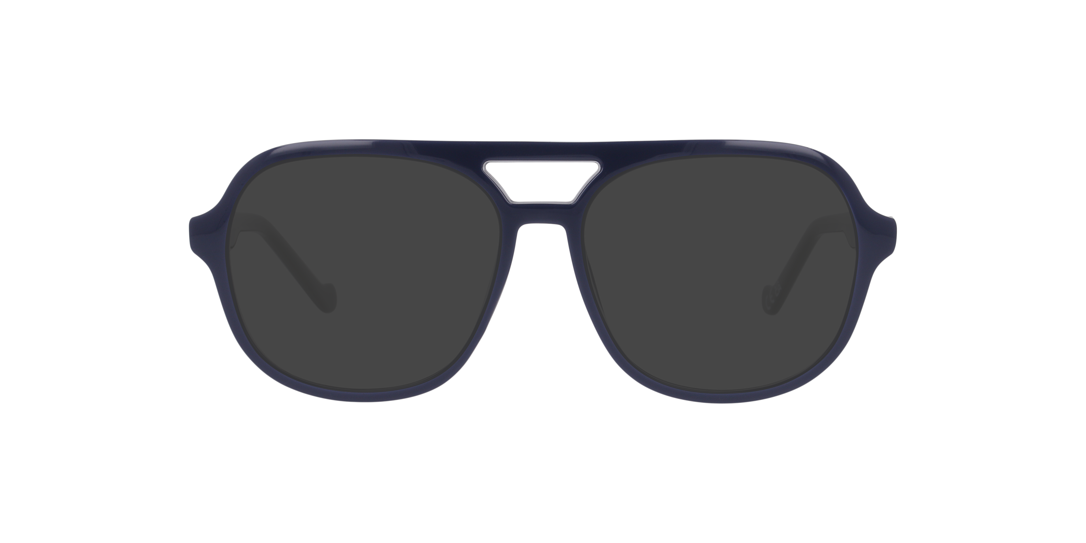 Maxwell Dark Blue PlasticEyeglass Frames for Glasses Direct, with Tinted Lenses