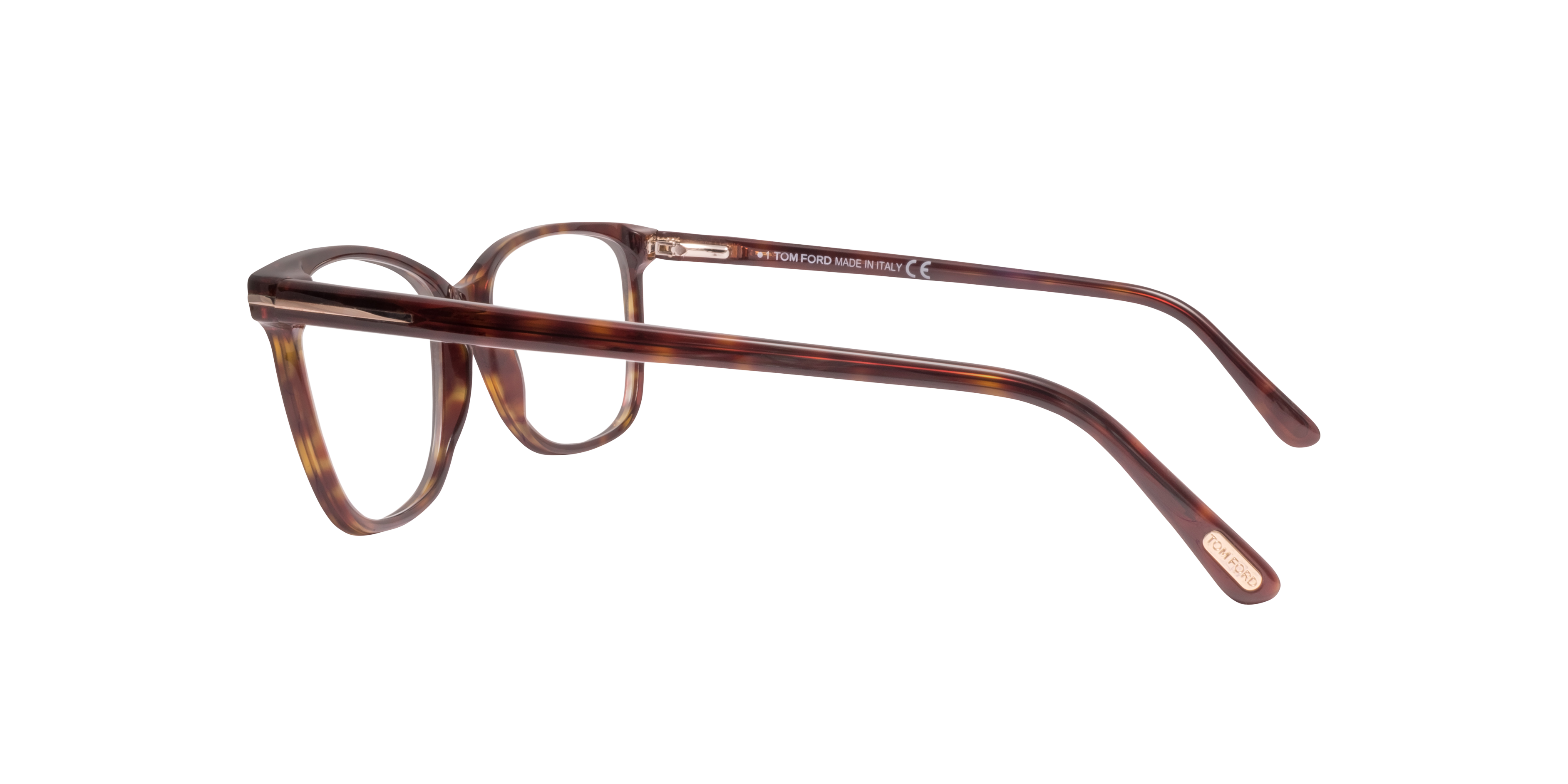 FT5842-B Tortoise AcetateEyeglass Frames for Glasses Direct, Side View