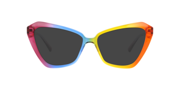 Rainbow Notice -  Plastic Sunglasses