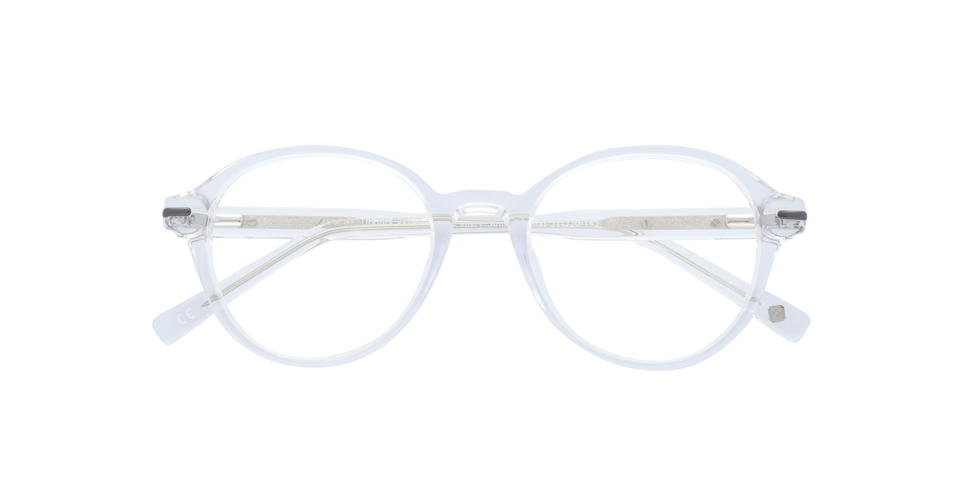 Canary Shiny Crystal AcetateEyeglass Frames for Glasses Direct, Closed View