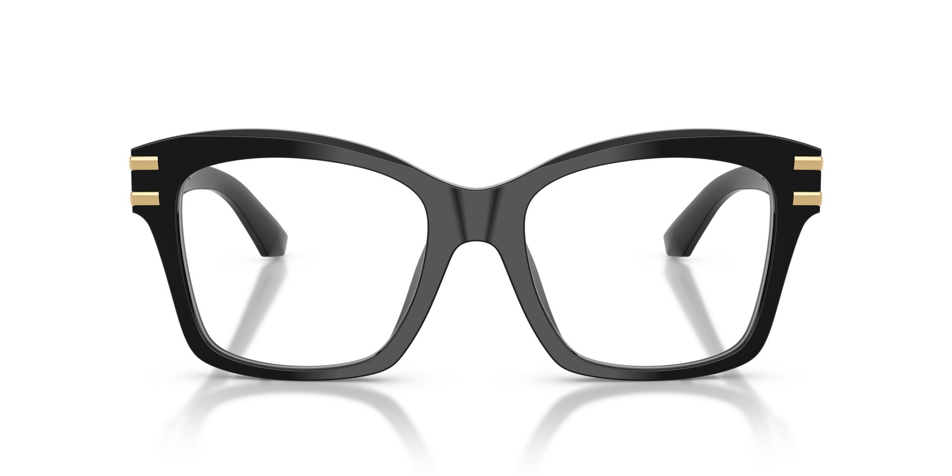 DG3419 Black AcetateEyeglass Frames for Glasses Direct, Front View