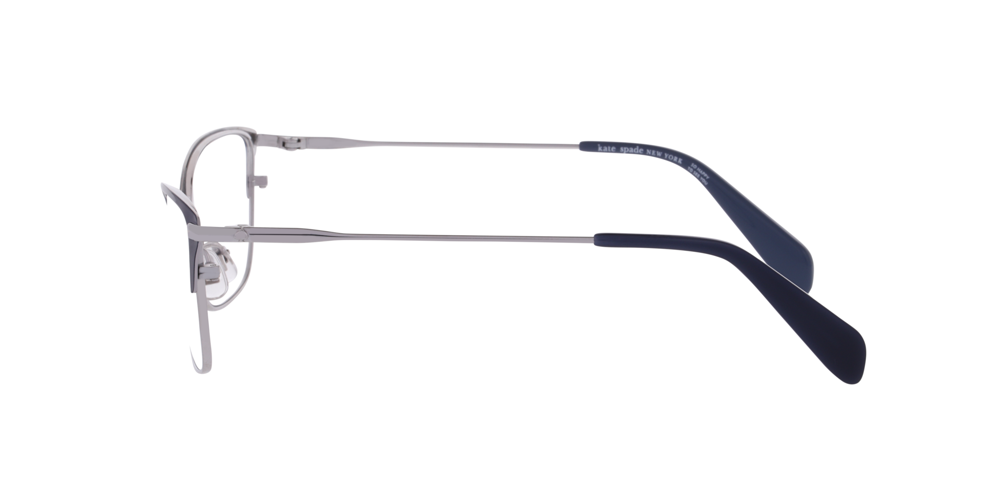 KS LIDIA 2/G/T Blue Silver TitaniumEyeglass Frames for Glasses Direct, Side View