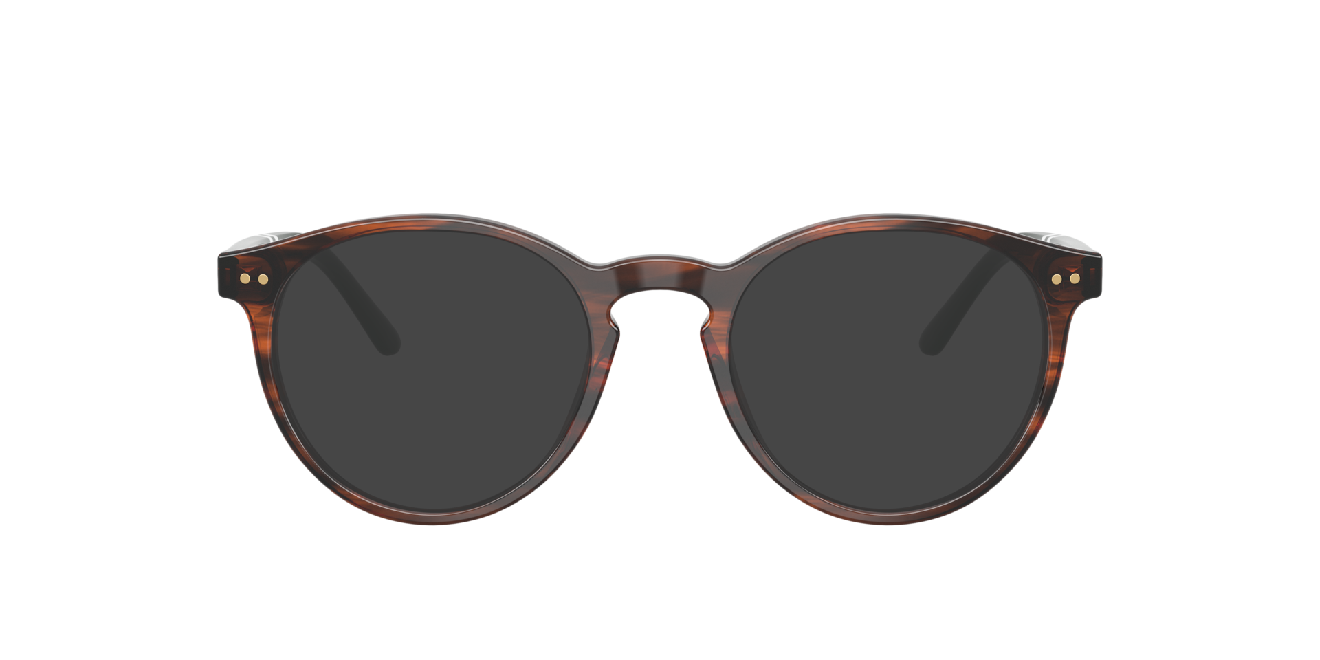 PH2297 Shiny Striped Brown AcetateEyeglass Frames for Glasses Direct, with Tinted Lenses