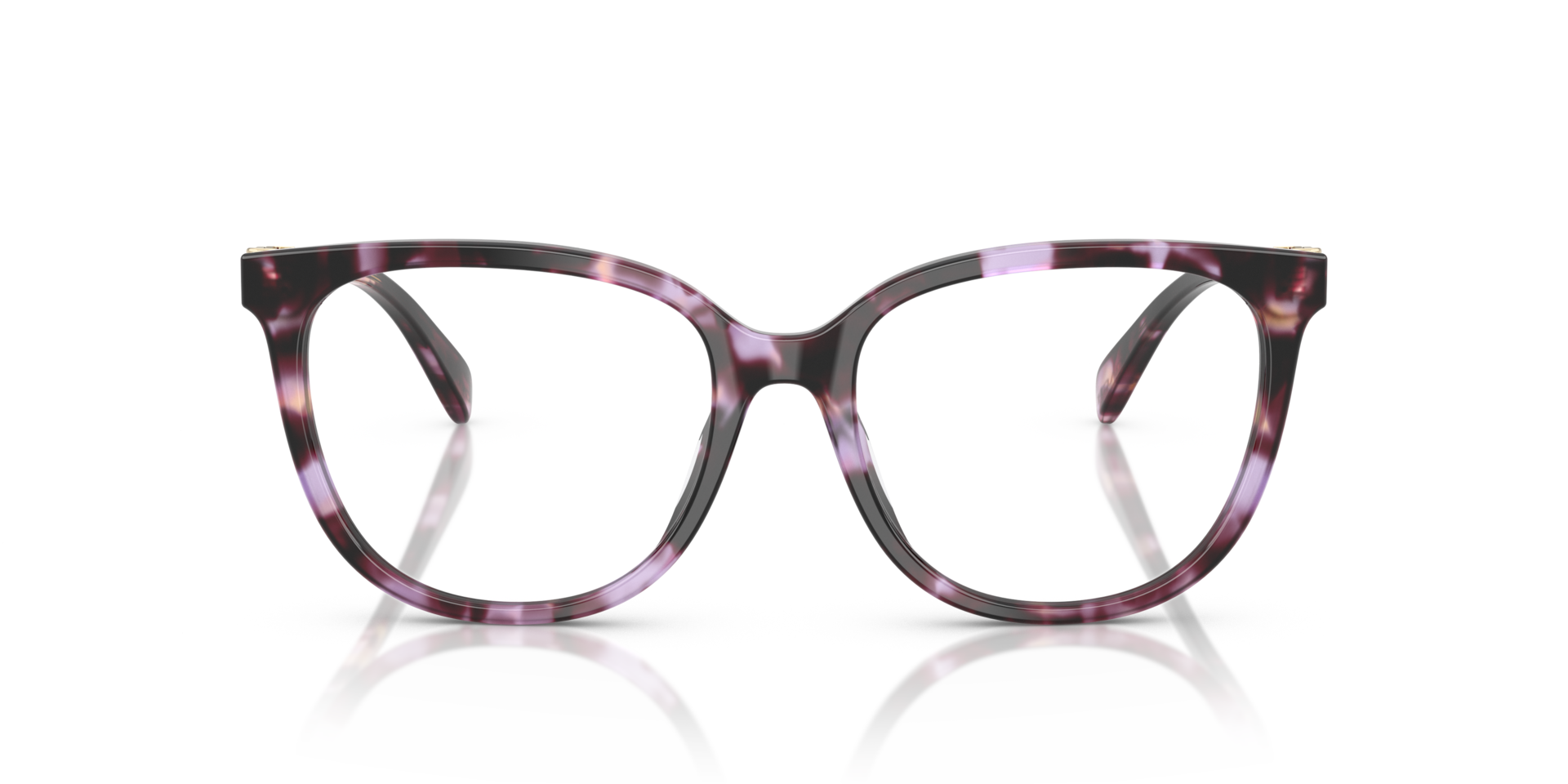 HC6260U Purple Tortoise AcetateEyeglass Frames for Glasses Direct, Front View