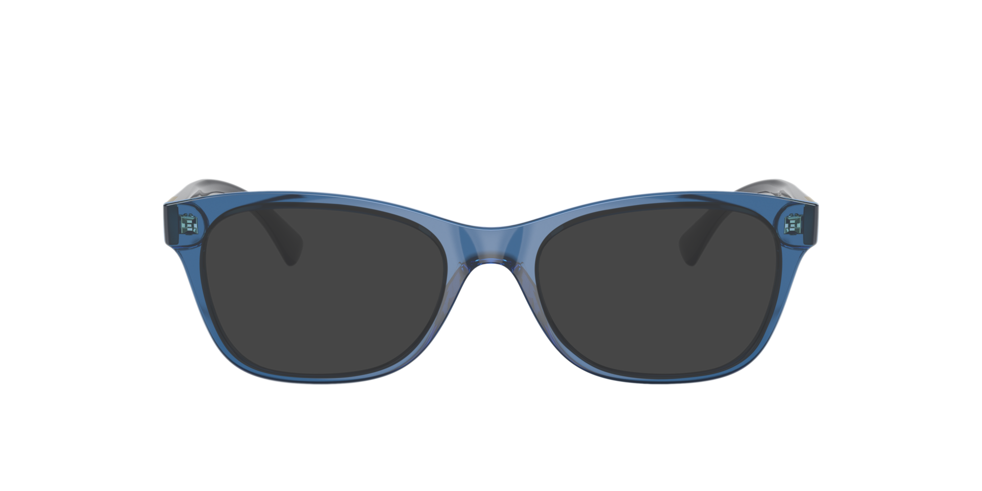 VO5424B Transparent Light Blue PlasticEyeglass Frames for Glasses Direct, with Tinted Lenses