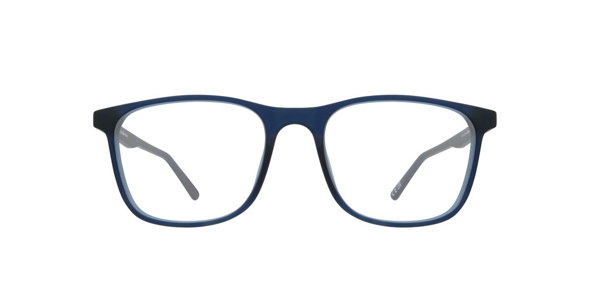 Crystal Blue rectangle Plastic eyeglasses Online - Full Rim - Kris