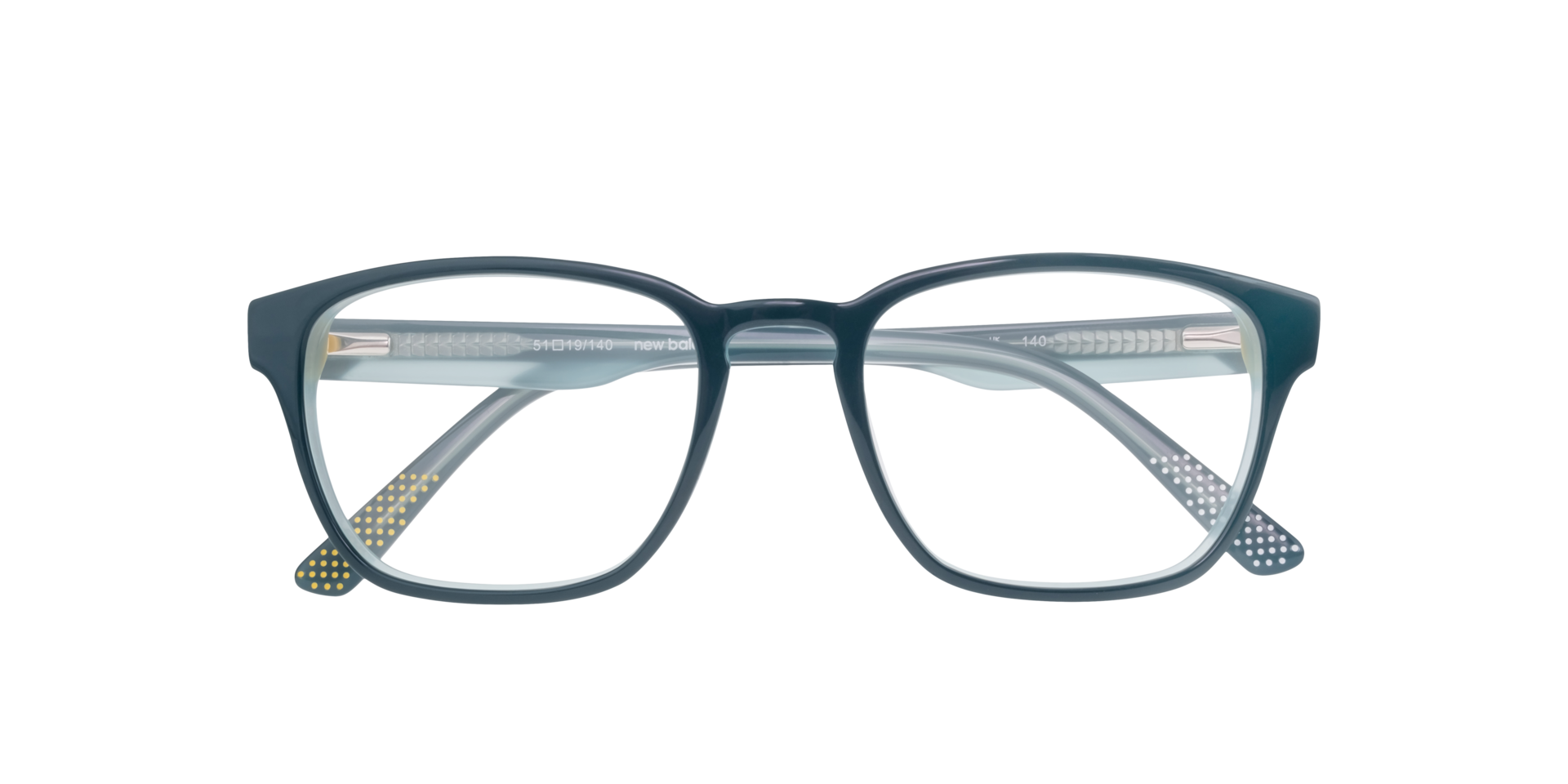 NB4165 Green AcetateEyeglass Frames for Glasses Direct, Closed View