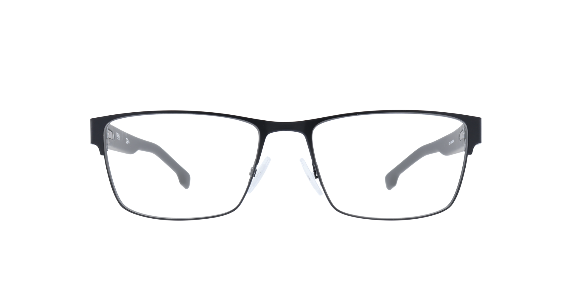 BOSS 1040 Black MetalEyeglass Frames for Glasses Direct, Front View