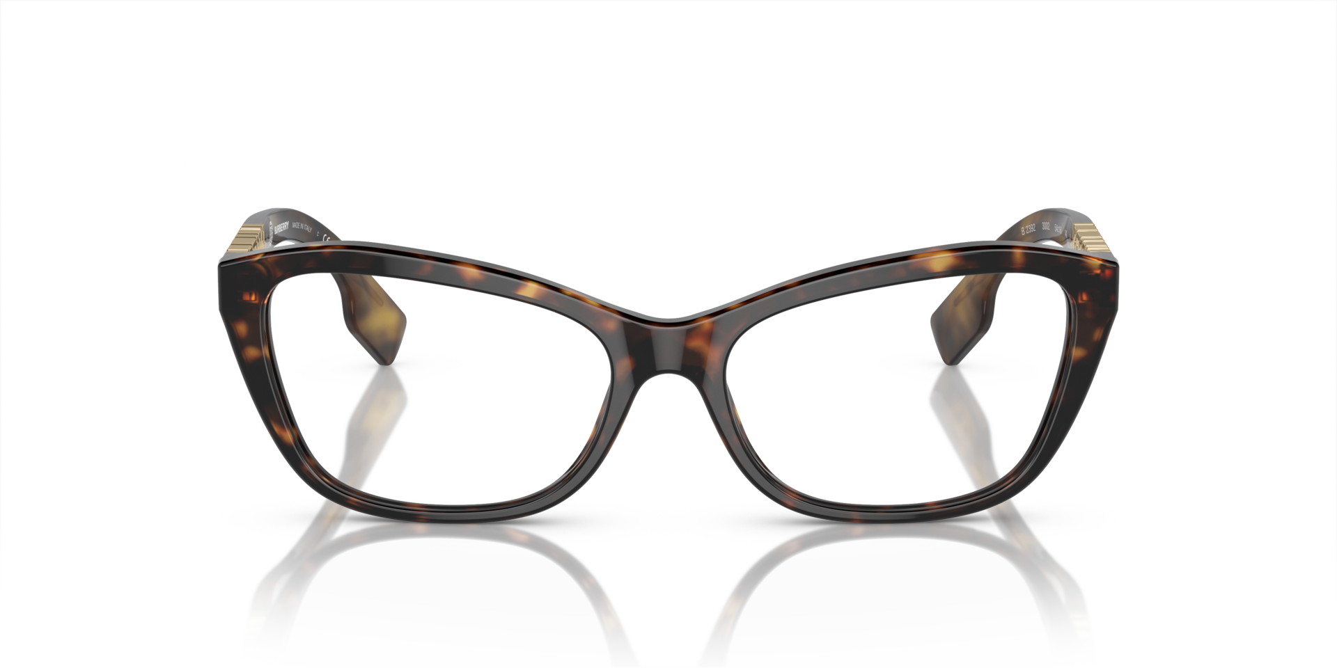 BE2392 Dark Havana AcetateEyeglass Frames for Glasses Direct, Front View