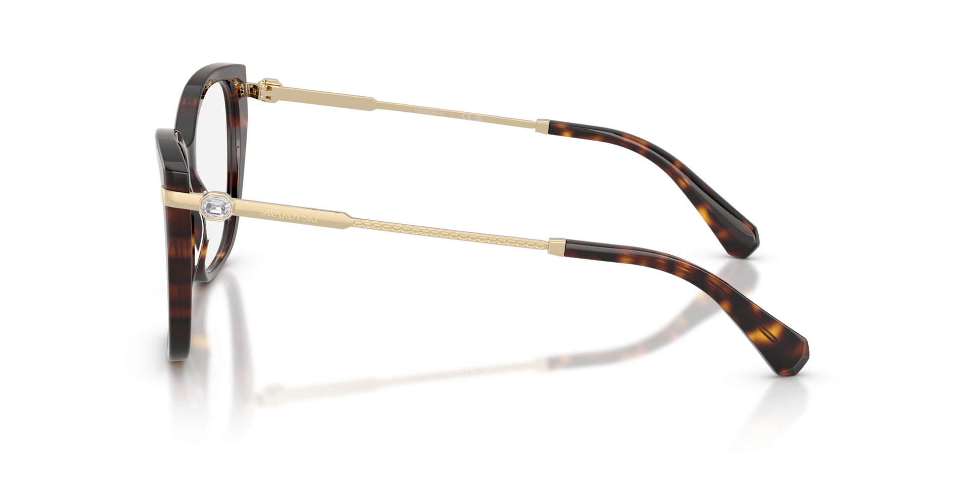 SK2060 Havana AcetateEyeglass Frames for Glasses Direct, Side View