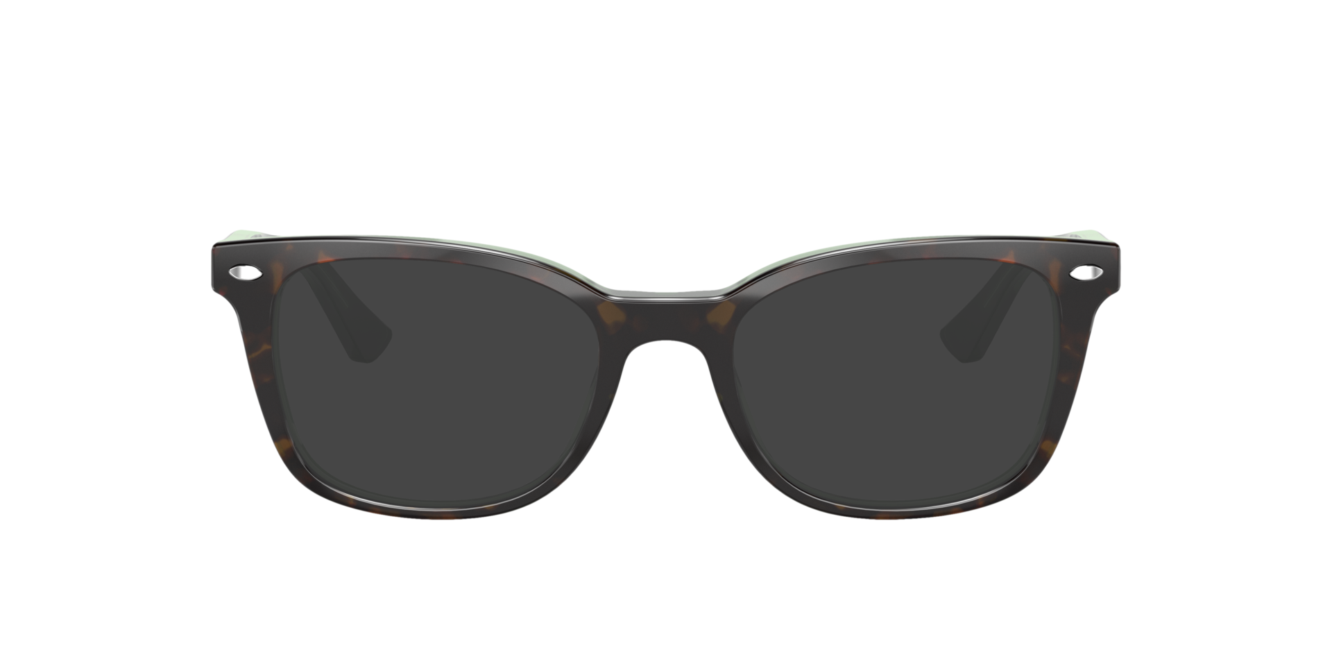 RB5285 Havana On Green AcetateEyeglass Frames for Glasses Direct, with Tinted Lenses